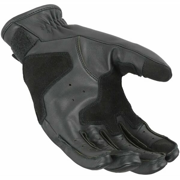 Manusi de piele retro MACNA SAWYER Negru S, 3, nordicamoto.ro