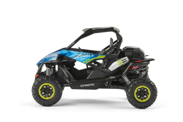 MODEL MINIATURĂ CFMOTO ZFORCE 1000 SPORT 1:18 – ALBASTRU, 15, nordicamoto.ro