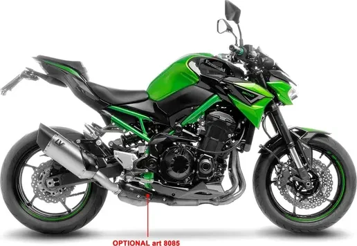 Tobă de eșapament LeoVince LV-14 R Titanium Slip-On pentru Kawasaki Z900 / Z900 A2, 3, nordicamoto.ro