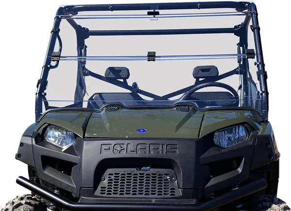 Deluxe Full Folding Windshield Clear -2