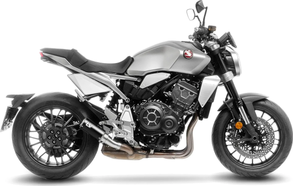 Tobă de eșapament LeoVince LV Corsa S Full Black Slip-On pentru Honda CB1000R Neo Sports Café, 4, nordicamoto.ro