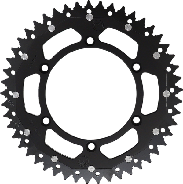 MOOSE RACING Pinion dublu negru, 2, nordicamoto.ro