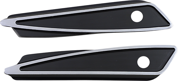 Saddlebag Hinge Covers Black, 1, nordicamoto.ro
