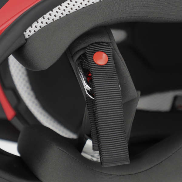 Casca Acerbis Linear 22-06 Solid Color Rosu XXL-0