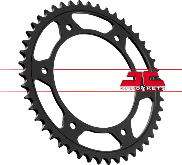 JT SPROCKETS Steel Rear Sprocket Black -1