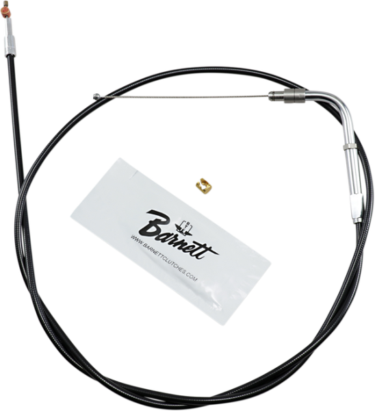 Black Vinyl Throttle/idle Cable Black Standard, 1, nordicamoto.ro
