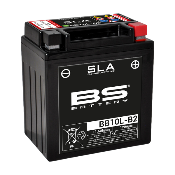 Sla Factory-activated Agm Maintenance-free Batteries Black -0