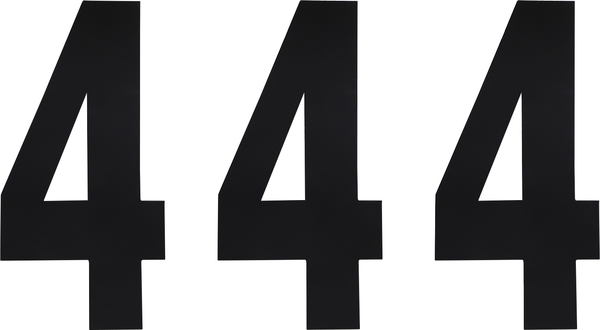 Standard Numbers Black, 3, nordicamoto.ro