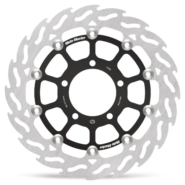 Flame Series Rotor Race Black, Steel-0