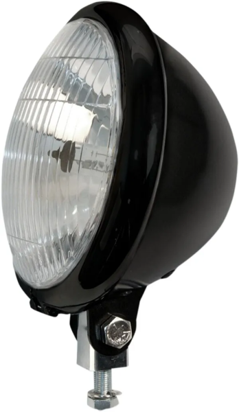 5-3/4(r) Bates-style Headlight Black-0