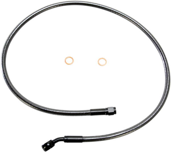 Alternate Length Designer Series Abs-specific Front Brake Line Kit Black, Black Pearl, 2, nordicamoto.ro