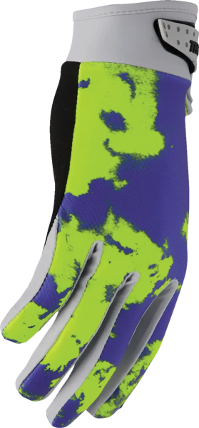 Launchmode Bleach Gloves Yellow, Purple, Black -6