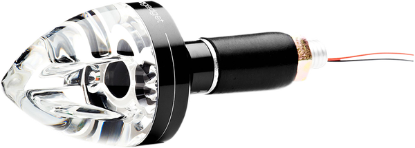 Mo-blaze Cone Handlebar Turn Signal Anodized Black, 1, nordicamoto.ro