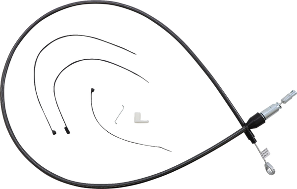 Black Pearl Quick Connect Upper Clutch Cable Black, 1, nordicamoto.ro