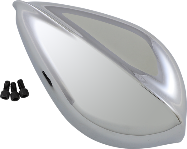 Teardrop Air Cleaner Assembly Silver, 3, nordicamoto.ro