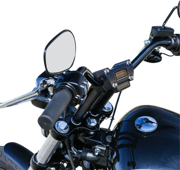 Handlebar Riser Black, 1, nordicamoto.ro