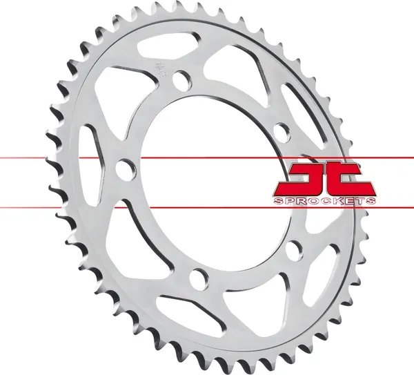 JT SPROCKETS Steel Rear Sprocket Natural -1