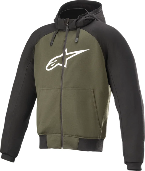 Hanorac Alpinestars Chrome Black/Green 2XL, 1, nordicamoto.ro