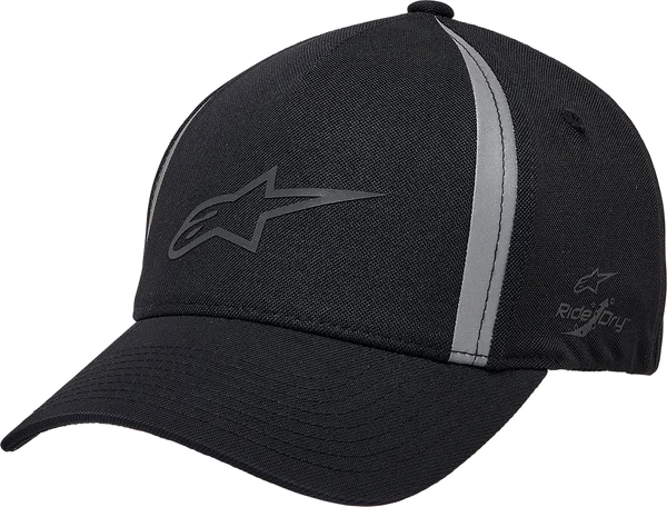 Sapca Alpinestars Wedge Tech Black ONE SIZE, 1, nordicamoto.ro
