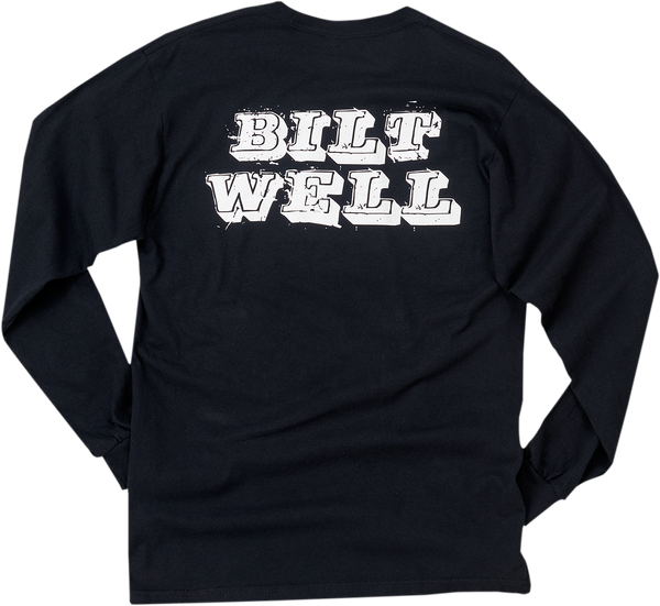 Smudge Long-sleeve T-shirt Black S, 2, nordicamoto.ro