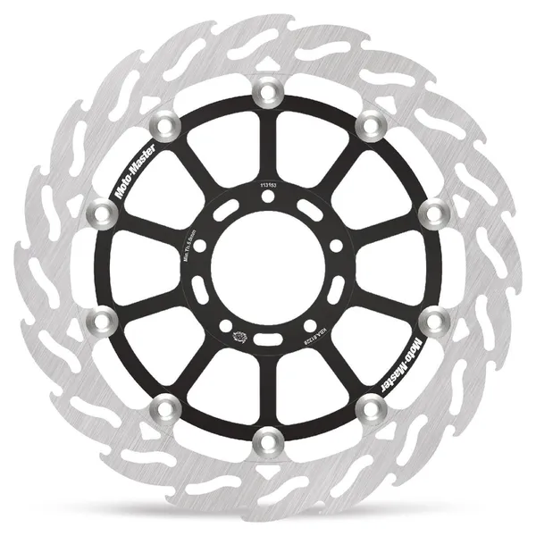 Flame Series Rotor Race Black, Steel-0