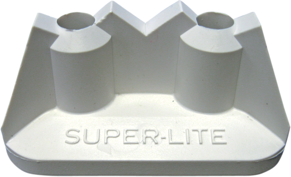 Pro Series Super Lite Backing Plates White, 1, nordicamoto.ro