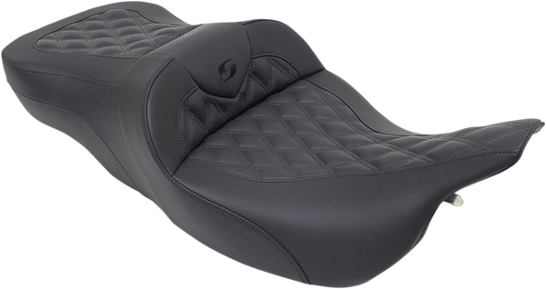 Roadsofa Lattice Stitch Seat Black, 1, nordicamoto.ro