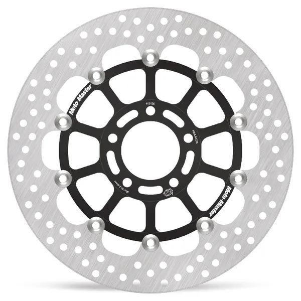 Halo Series Floating Rotor Black, Stainless Steel-1