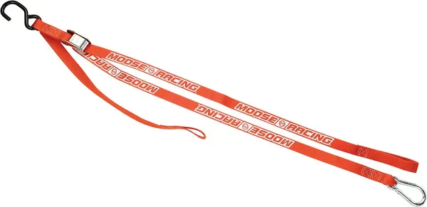 MOOSE RACING Carabiner Tie-downs Orange 