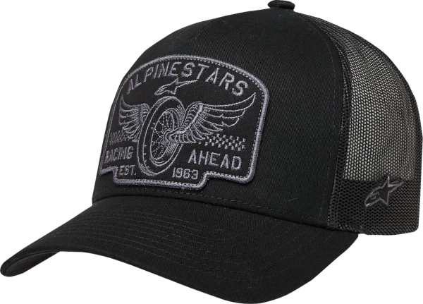 Șapcă Trucker cu emblemă Heritage, negru, 1, nordicamoto.ro