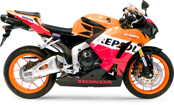 Slip-on Sbk Lvone Cbr600 Black, 2, nordicamoto.ro