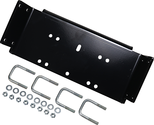 Winch Mount Mud Utv Hon Black 