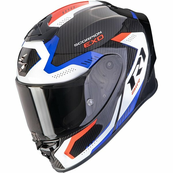Casca integrala sport SCORPION EXO-R1 EVO CARBON AIR PROPEL S Negru/Rosu-2