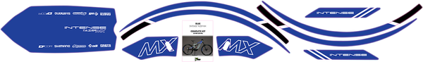Graphics Kit For Tazer Mx Blue, 1, nordicamoto.ro