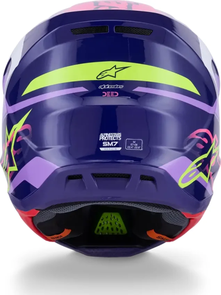 Cască Alpinestars SM7 Deed Purple-1