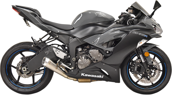 Megaphone Slip-on Muffler Raw, 1, nordicamoto.ro