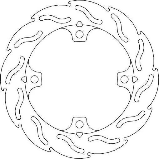 Rotor spate din oțel inoxidabil din seria Flame, 1, nordicamoto.ro