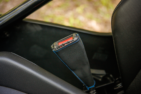 Kaliber Seat Belt Covers Black, Blue, 4, nordicamoto.ro