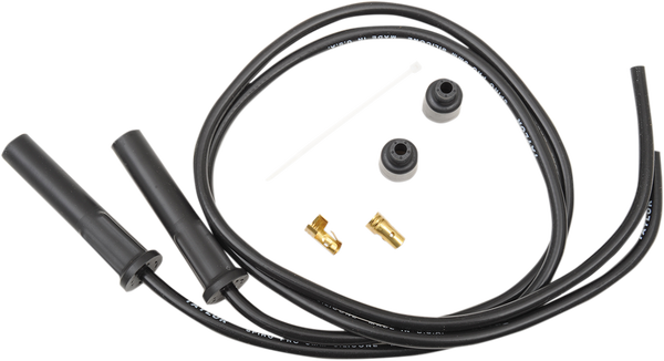 8 Mm Pro Comp Spark Plug Wire Kit Red, 2, nordicamoto.ro