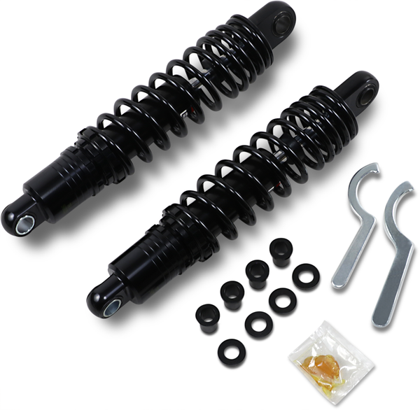 Premium Ride-height Adjustable Shocks Black, 1, nordicamoto.ro