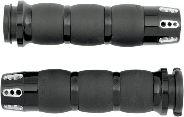 Gatlin Velvet Air Grips Black, 1, nordicamoto.ro