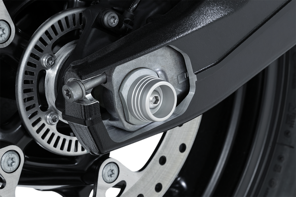Rear Axle Slider Silver, Anodized, 2, nordicamoto.ro