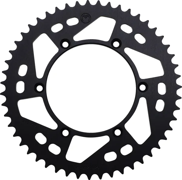 MOOSE RACING Rear Aluminum Sprocket Black 