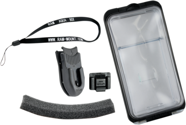 Husa telefon impermeabil cu suport RAM Aqua-Box 14cm x 71mm x 14mm-0