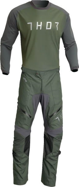 Tricou Thor Terrain Black/Green-2