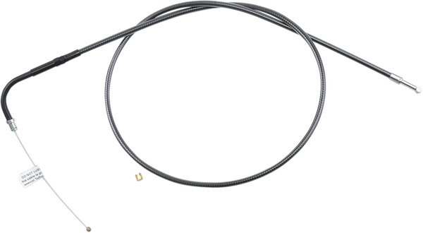 Black Pearl Braided Throttle/idle Cable Black, 4, nordicamoto.ro