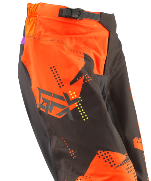 Pantaloni KTM Gravity-FX Portocaliu/Negru-0