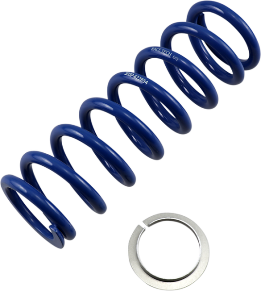 Front/rear Shock Springs Blue, Shot Peened, 1, nordicamoto.ro