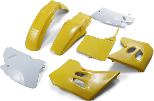 Full Body Replacement Plastic Kit White, Yellow