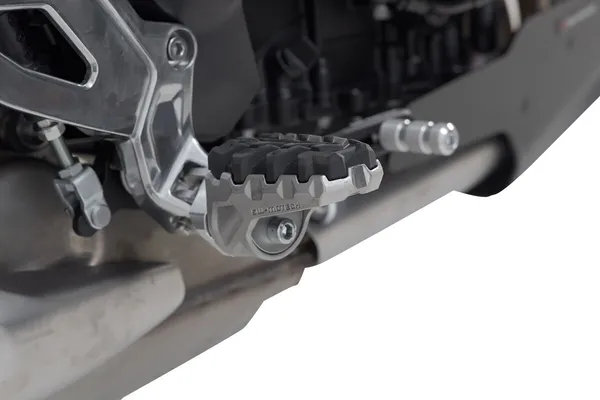 Evolution Footrest Black, Silver-2